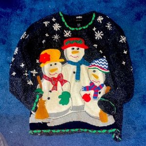 Vintage Designer studio Ho Ho Ho Christmas sweater